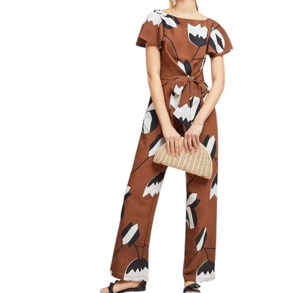 Eva Franco Miranda Jumpsuit in brown 0 - Picture 1 of 6